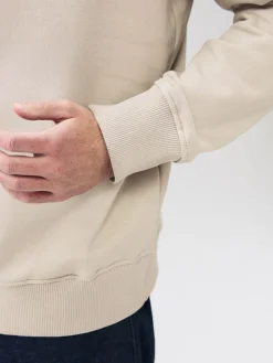 Next Neutral Ecru Overhead Hoodie Hokusai Graphic License