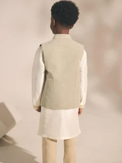 Sale Next Eid Waistcoat (3mths-16yrs) Neutral