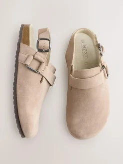 New Next Forever Comfort® Slingback Footbed Shoes Neutral