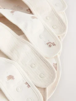 Best Next Neutral Hamish Baby Bibs 5 Pack