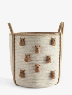 New Next Neutral Hamish Rope Storage Basket