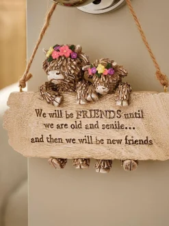 Next Neutral Hamish The Highland Cow Friends Hanging Decoration