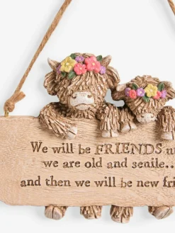 Next Neutral Hamish The Highland Cow Friends Hanging Decoration