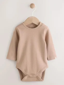 Outlet Next Neutral Jersey Dungaree and Bodysuit Baby Set (0mths-2yrs)