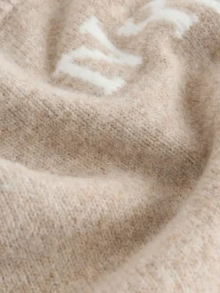 Outlet Next Knitted NYC Varsity Jumper and Joggers Set (3mths-7yrs) Neutral