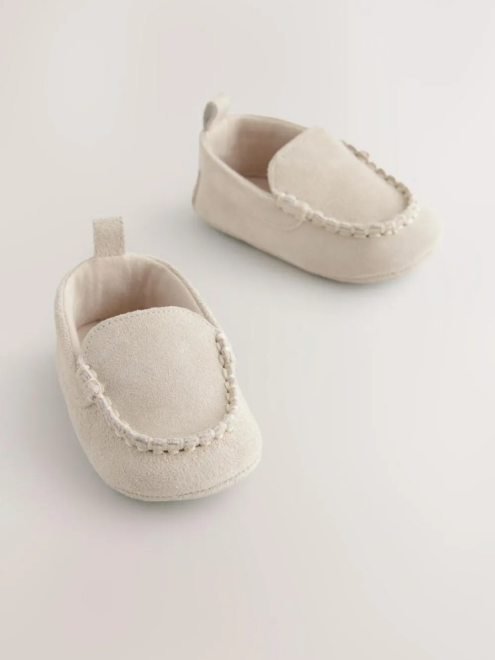 Online Next Baby Suede Shoes (0-2mths) Neutral Loafer