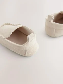 Online Next Baby Suede Shoes (0-2mths) Neutral Loafer