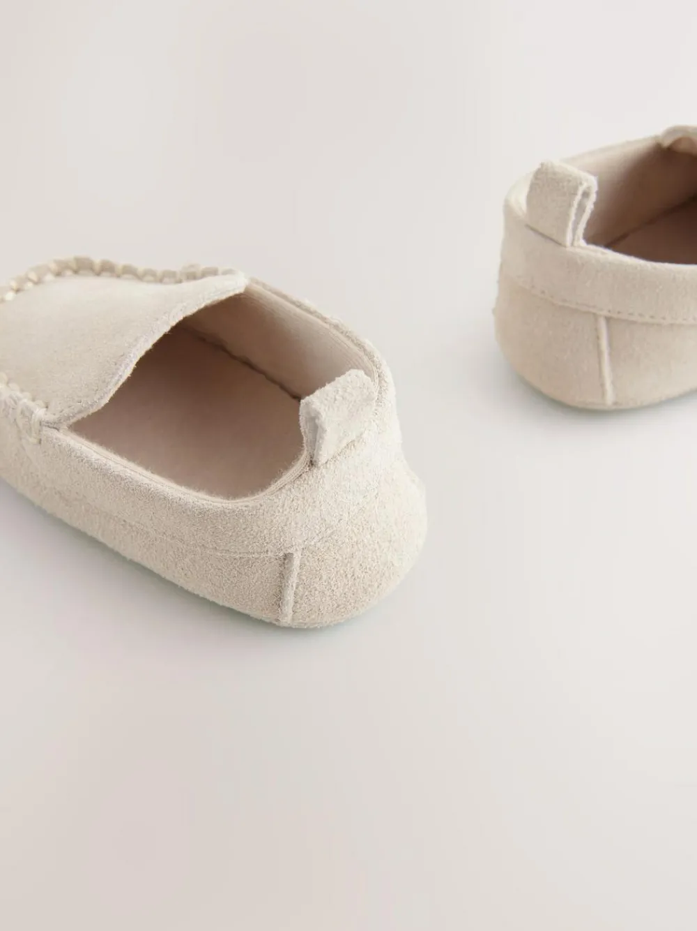 Online Next Baby Suede Shoes (0-2mths) Neutral Loafer