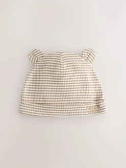 Best Next Neutral Milk Club Baby Beanies 3 Pack (0-12mths)