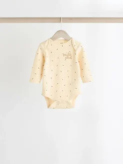 Outlet Next Neutral Milk Club Baby Bodysuits 3 Pack