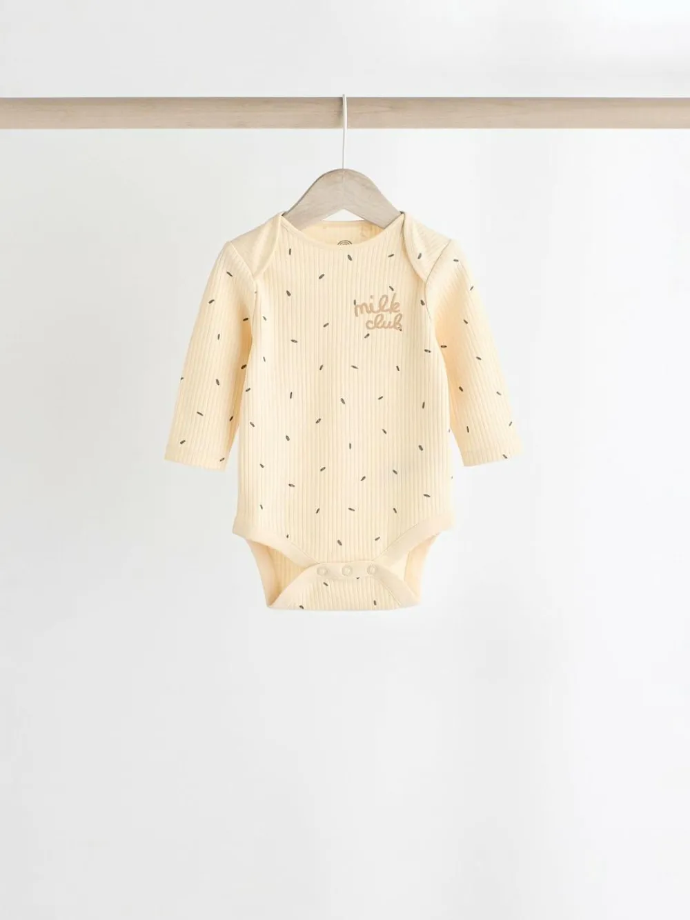 Outlet Next Neutral Milk Club Baby Bodysuits 3 Pack