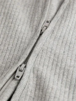 Discount Next Neutral Milk Club Baby Two Way Zip 100% Cotton Sleepsuits 3 Pack (0mths-2yrs)