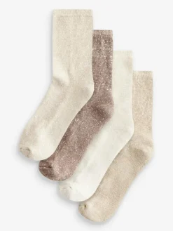 Sale Next Neppy Cushion Sole Socks 4 Pack Neutral