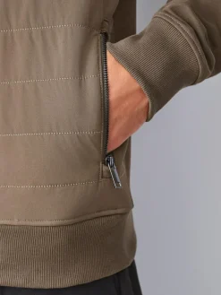 Next Non-Hooded Hybrid Full Zip Jacket^ Coats & Jackets|Coats & Jackets