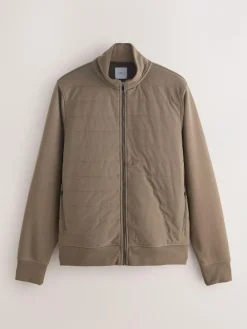 Next Non-Hooded Hybrid Full Zip Jacket^ Coats & Jackets|Coats & Jackets