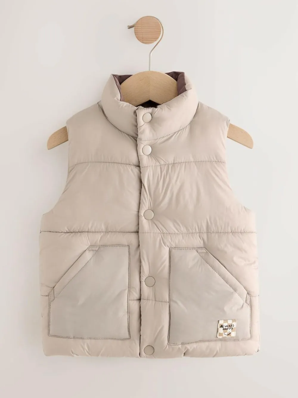 Next Neutral Padded Gilet (3mths-10yrs)^BOY Coats, Jackets & Pramsuits|Coats, Jackets & Pramsuits