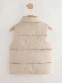 Next Neutral Padded Gilet (3mths-10yrs)^BOY Coats, Jackets & Pramsuits|Coats, Jackets & Pramsuits