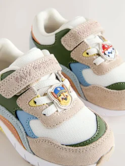 Next Neutral Paw Patrol Standard Fit (F) Elastic Lace Trainers^BOY Sneakers|Sneakers