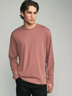 Outlet Next Regular Fit Regular Fit Long Sleeve 100% Cotton T-Shirts 5 Pack Neutral