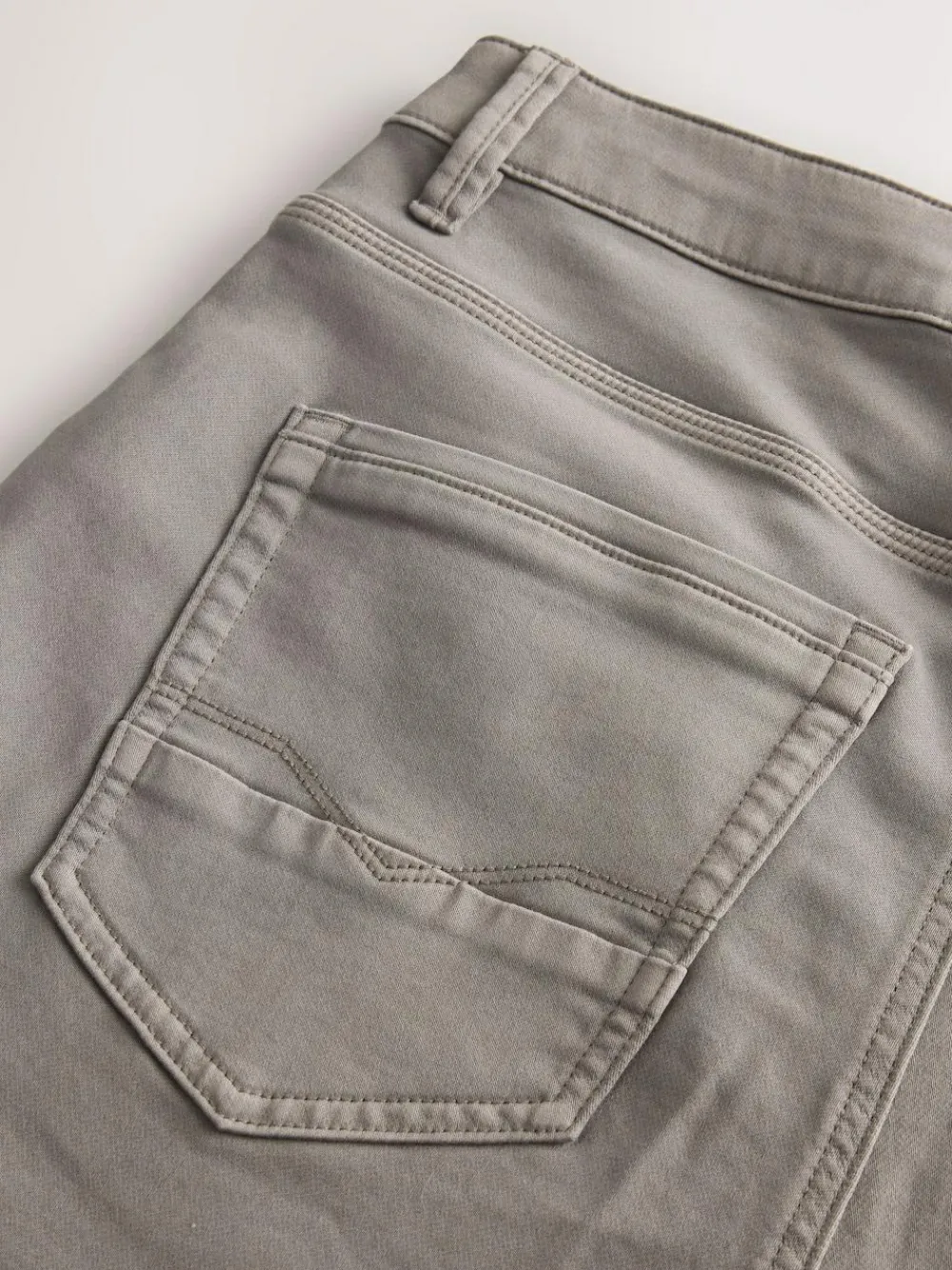 Best Next Regular Tapered Fit Comfort Stretch Jeans Neutral