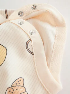 Next Neutral Short Sleeve Baby Bodysuits 5 Pack^BOY Unisex|Bodysuits & Vests