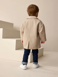 Outlet Next Neutral Shower Resistant Trench Coat (3mths-7yrs)