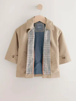 Outlet Next Neutral Shower Resistant Trench Coat (3mths-7yrs)