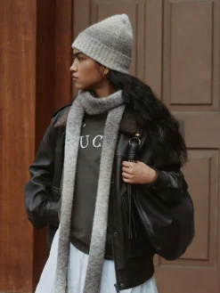 Next Neutral Space Dye Knitted Beanie Hat^Women Hats