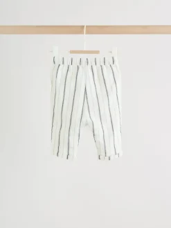 Next Neutral Stripe Sweat Top and Trousers Baby Set (0mths-2yrs)^BOY Sets & Outfits|Sweatshirts & Hoodies