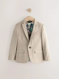 Sale Next Neutral Suit Jacket (3-16yrs)