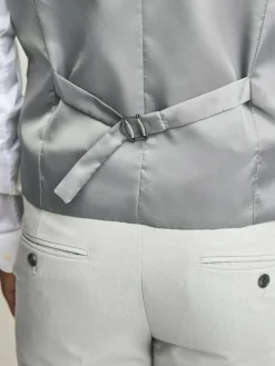 Next Neutral Textured Suit Waistcoat^ Vests