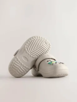 New Next Warm Lined Slipper Clogs Neutral Transport