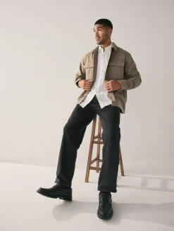 Next Twin Pocket Shacket Overshirt with Wool^ Blazers & Formal Jackets