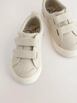 Next Wide Fit (G) Two Strap Touch Fastening Trainers^BOY Sneakers|Sneakers