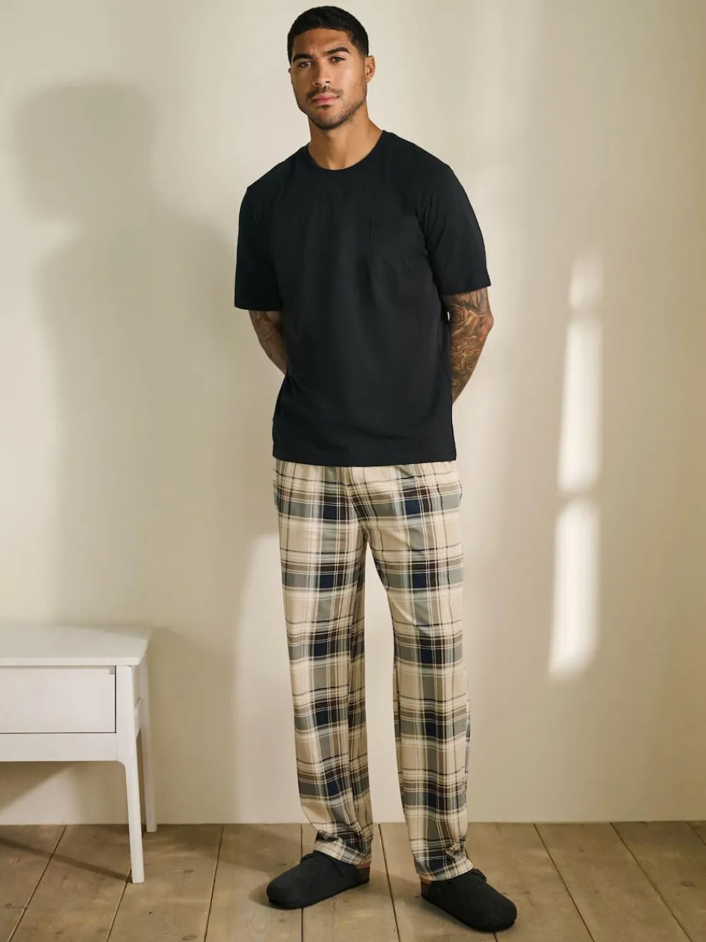 Next Short Sleeve Jersey Pyjamas Set^ Pyjamas