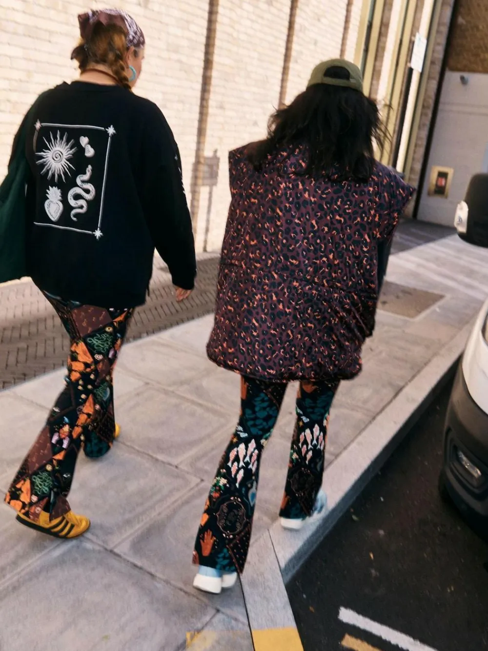 Discount Never Fully Dressed Burgundy Leopard Padded Gilet