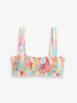 Best Never Fully Dressed Multi Bright Shired Bikini Top