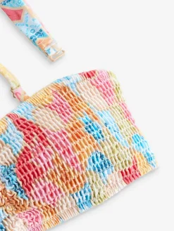 Best Never Fully Dressed Multi Bright Shired Bikini Top