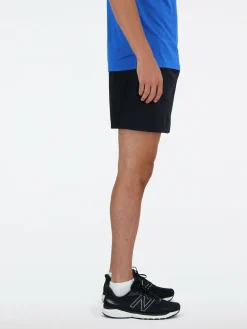 Sale New Balance Mens Essential 5inch Running Shorts Black