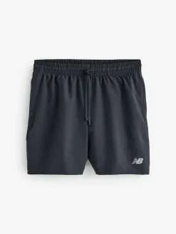 Sale New Balance Mens Essential 5inch Running Shorts Black