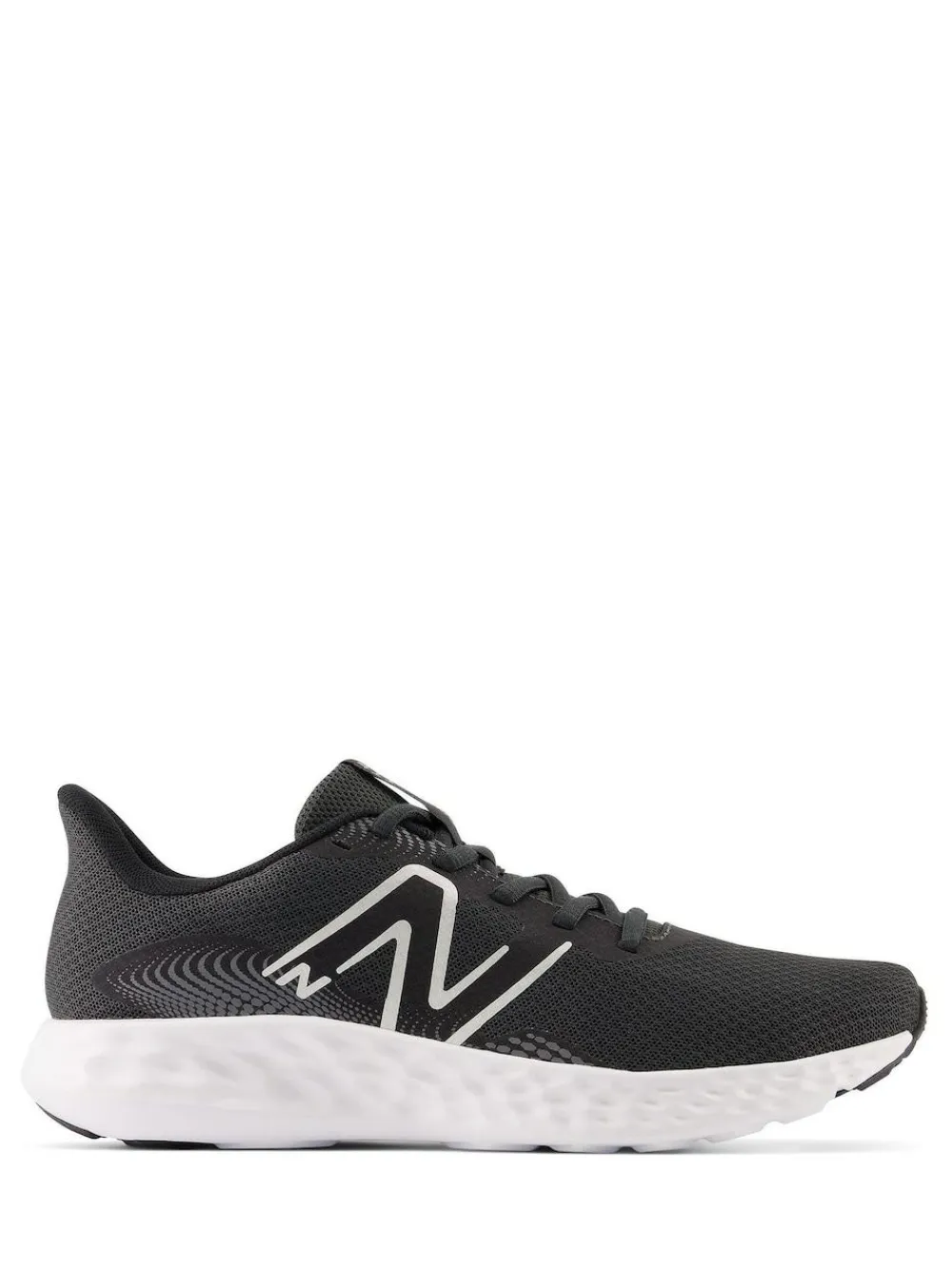 Outlet New Balance Womens 411 Trainers Black/White