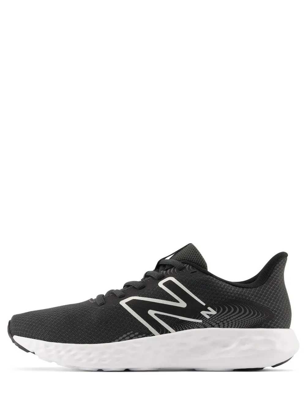 Outlet New Balance Womens 411 Trainers Black/White