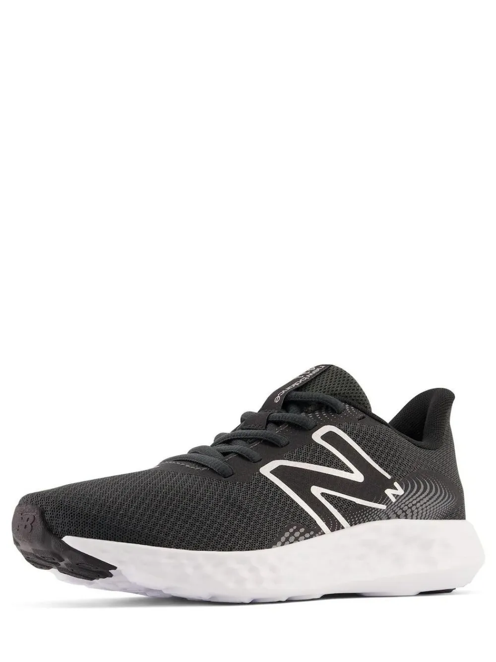 Outlet New Balance Womens 411 Trainers Black/White