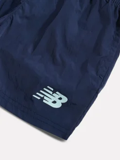 Clearance New Balance Blue Athletic T-Shirt & Nylon Short Set