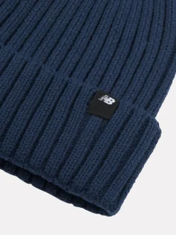 Sale New Balance Blue Dark Tab Beanie Hat