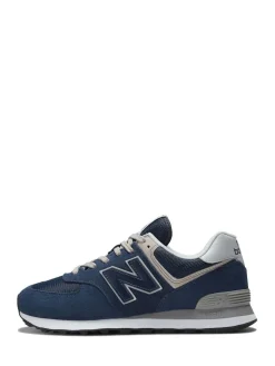 New Balance Navy Blue Mens 574 Trainers^ Sneakers