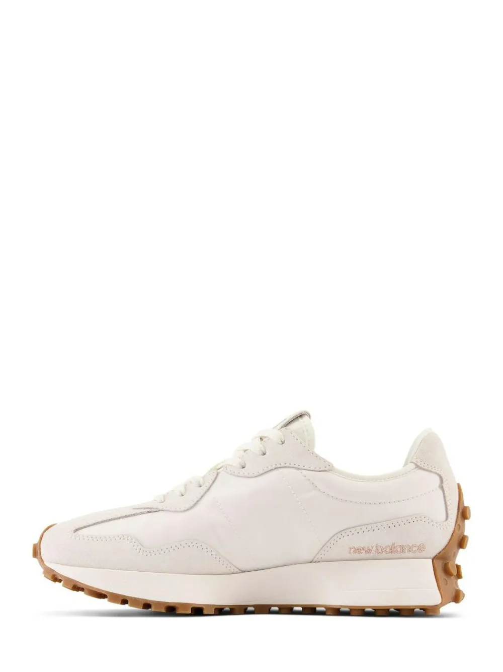 Outlet New Balance White/Leopard Print 327 Trainers