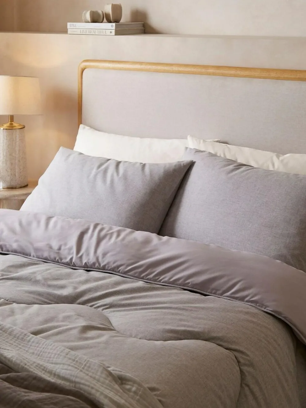 Night Lark 4.5 Tog Coverless Duvet and Pillowcase Set^ Duvets & Pillows|Comforters & Pillows