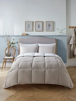 Sale Night Lark Gingham 10.5 Tog Coverless Duvet 4.5 Tog Set