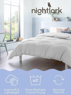 Sale Night Lark Linen 10.5 Tog Coverless Duvet Grey
